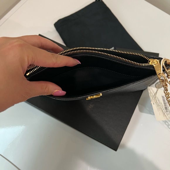 YSL black clutch & crossbody - Picture 9 of 13